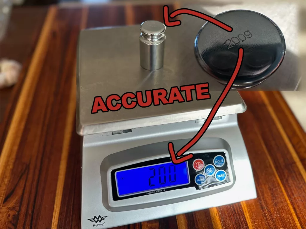 My Weigh KD-8000 Kitchen And Craft Digital Scale + AC Adapter 