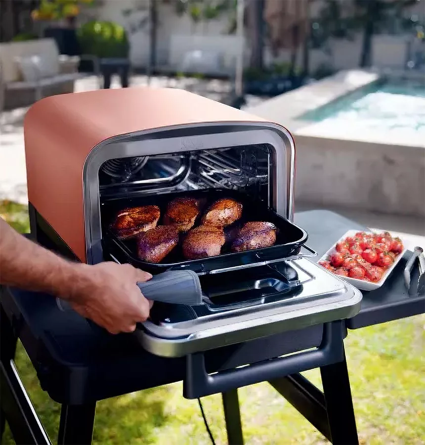 Ninja Woodfire 8-in-1 Outdoor Oven: Get Smoking This Summer